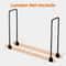 Adjustable Heavy Duty Firewood Log Rack Brackets Custom Length Storage Kit