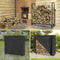 Heavy Duty Firewood Log Rack with Waterproof Oxford Cover