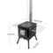 Portable Stainless Steel Wood Burning Stove With Fire Window 1