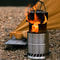 Portable Stainless Steel Folding Camping Stove With Carry Bag 0