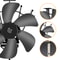 Blade Heat Powered Stove Fan for Fireplace & Wood Stove Silent Eco Heat Circulator