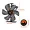 Blade Heat Powered Stove Fan for Fireplace & Wood Stove Silent Eco Heat Circulator
