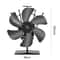 Blade Heat Powered Stove Fan for Fireplace & Wood Stove Silent Eco Heat Circulator