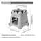 Titanium Camping Stove Portable Wood Burner Ultralight Foldable Backpacking Gear 7