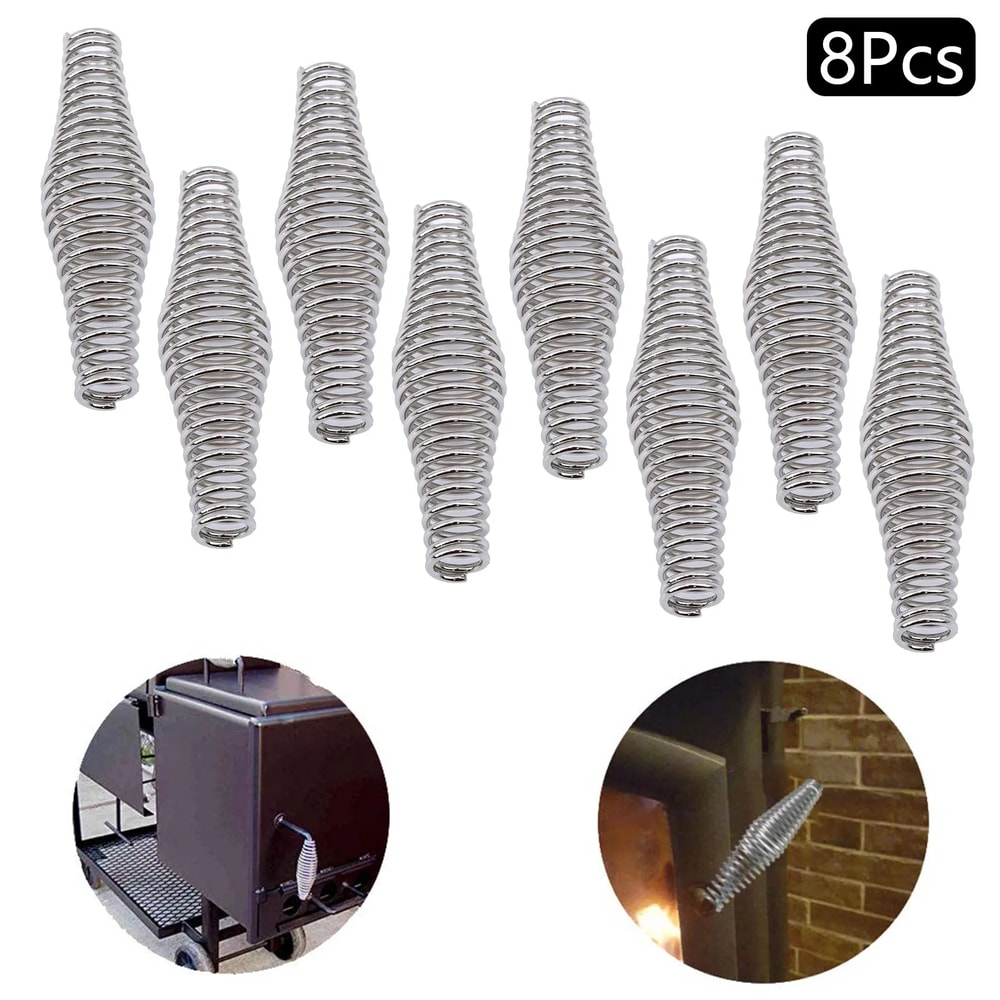 Heat Resistant Spring Steel Grill Handle Replacement for Fireplace & BBQ Baskets