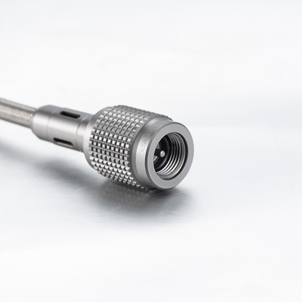 High Pressure Camping Stove Extension Hose With Gas Canister Adapter 3