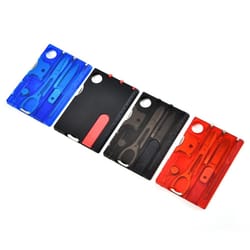 credit card multi tool wallet survival card for everyday carry & outdoor emergencies