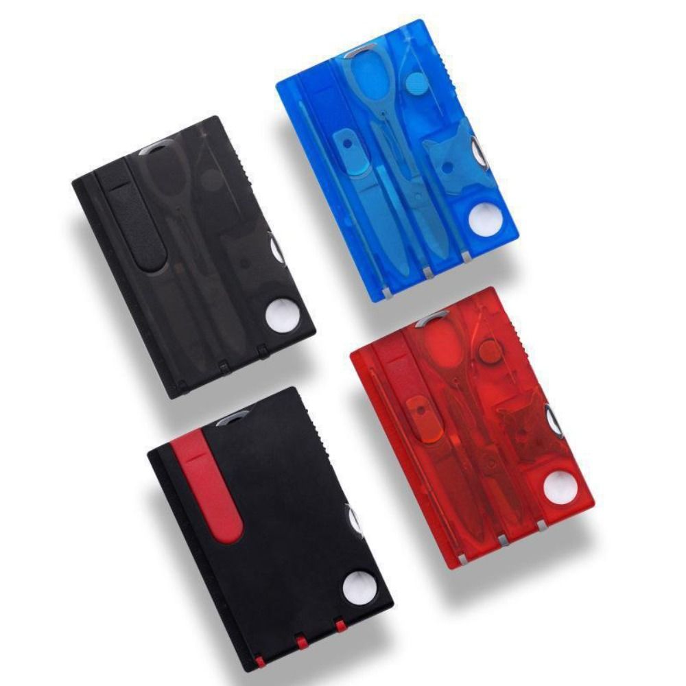 Ultra Slim Credit Card Multi Tool Wallet Survival Tool for Outdoor Emergency & EDC