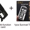 Credit Card Multitool with Emergency Knife EDC Survival Tool for Camping, Hiking & Everyday Carry