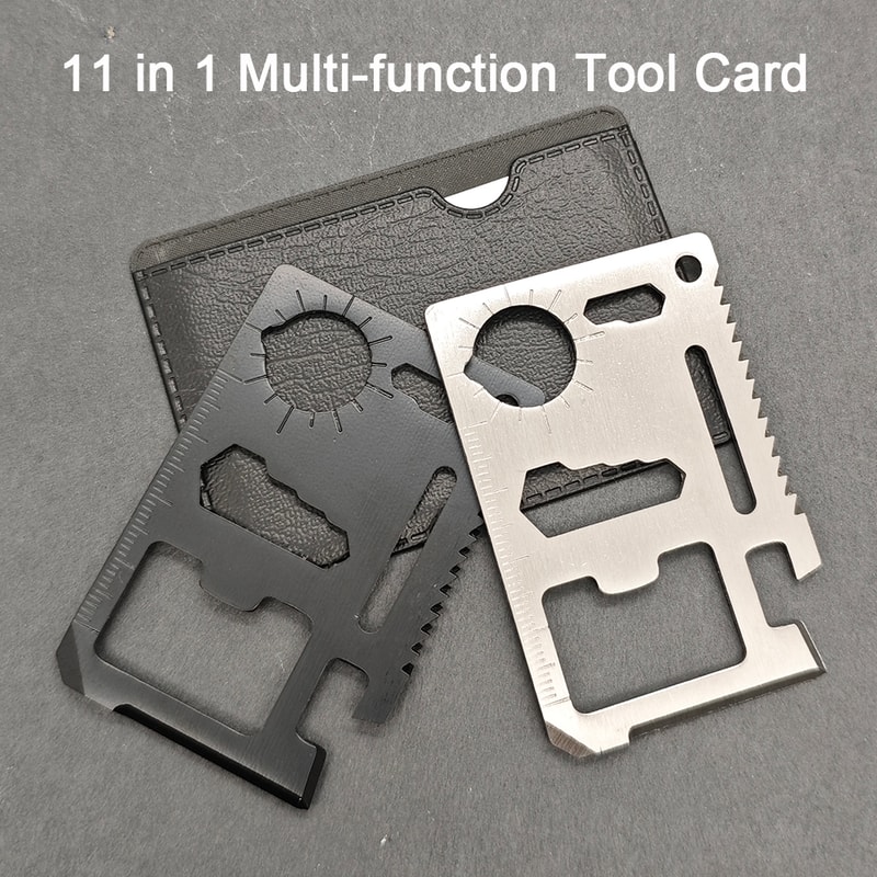 Credit Card Multitool EDC Pocket Tool For Camping Survival Everyday Carry 2