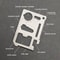 Credit Card Multitool EDC Pocket Tool For Camping Survival Everyday Carry 3