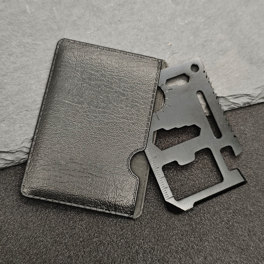 Credit Card Multitool EDC Pocket Tool For Camping Survival Everyday Carry 4