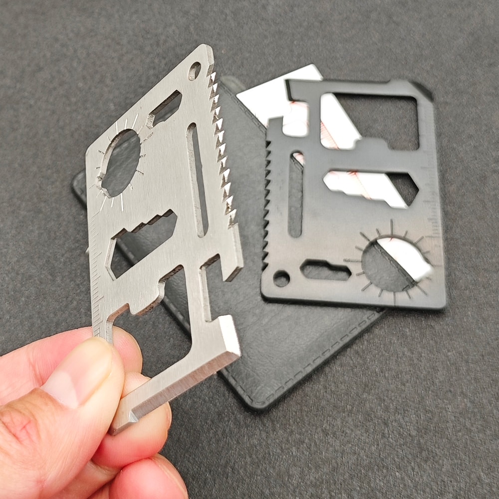 Credit Card Multitool EDC Pocket Tool For Camping Survival Everyday Carry 5