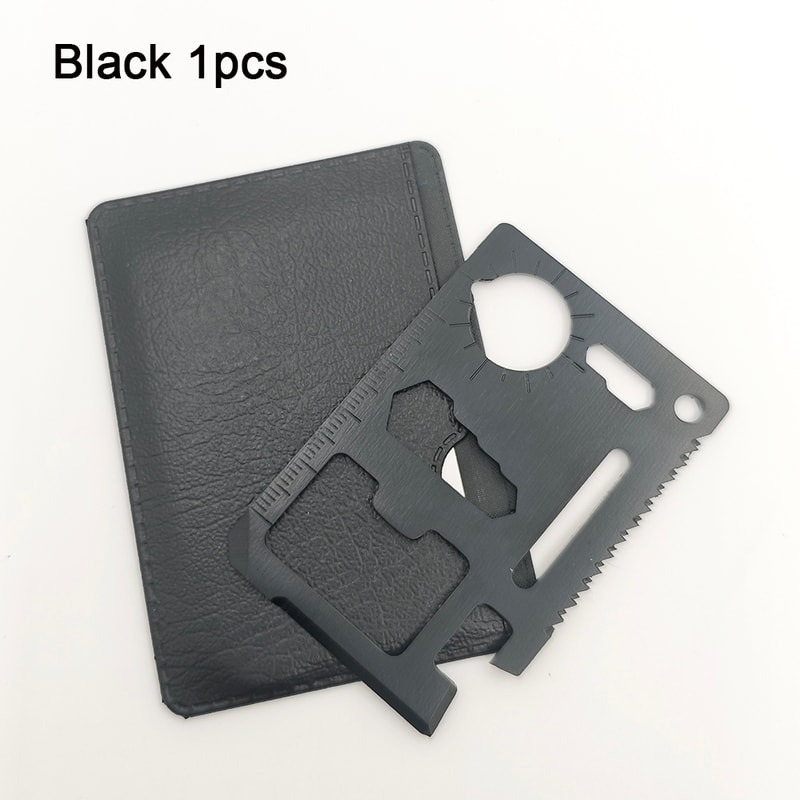 Credit Card Multitool EDC Pocket Tool For Camping Survival Everyday Carry 7