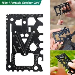 survival card tool credit card knife edc multi tool for outdoor adventure