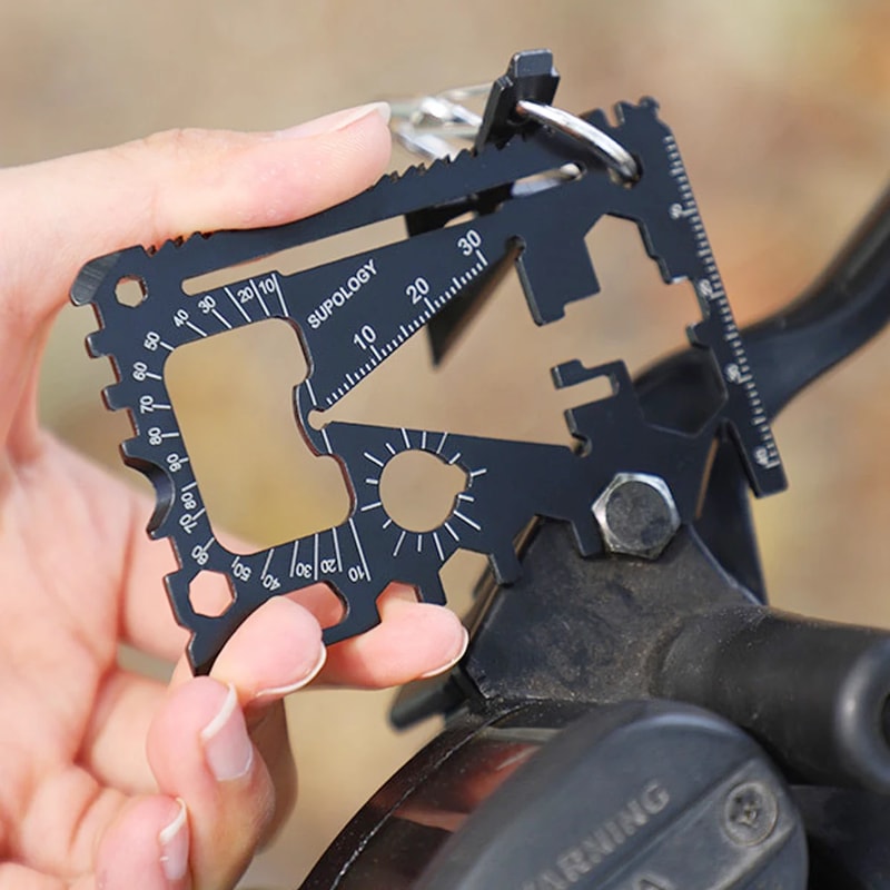 Survival Card Tool Credit Card Knife EDC Multi Tool for Outdoor Adventure