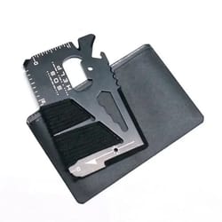 ultra slim survival card tool credit card size multi tool knife for camping & edc