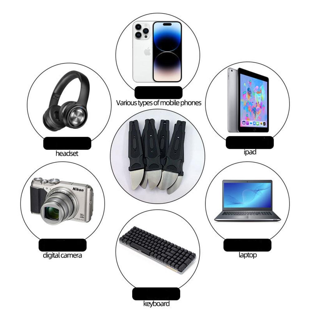 Precision Phone Repair Pry Tool Set Durable Electronics Opening Tool Kit For Safe Device Disassembl 1