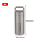 Titanium Waterproof Pill Box Keychain Mini EDC Storage Capsule 5