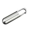 Portable Waterproof Pill Keychain Case Stainless Steel Medicine Capsule Holder 2