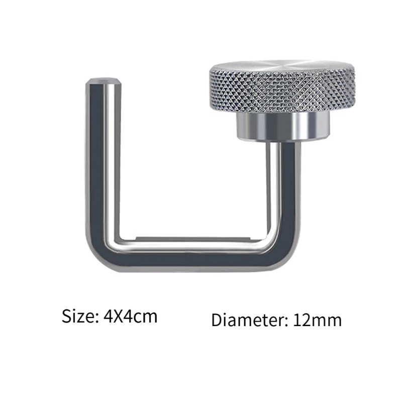 Stainless Steel Camping Table Hooks for IGT Tables Heavy Duty Outdoor Camping Accessories