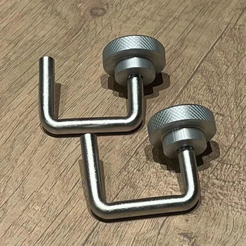 Stainless Steel Camping Table Hooks for IGT Tables Heavy Duty Outdoor Camping Accessories