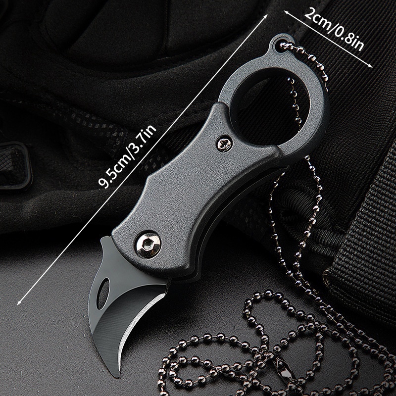 Mini Folding EDC Pocket Knife Keychain Portable Camping Tool 5