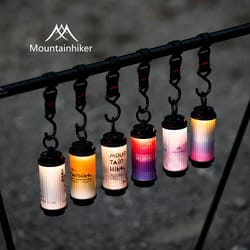 led camping lantern portable rechargeable outdoor hanging light with long battery life