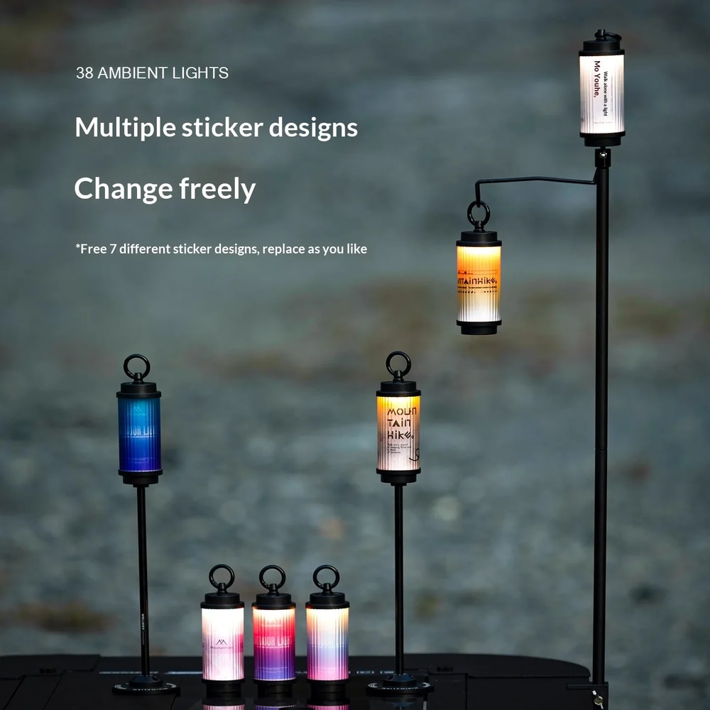 LED Camping Lantern Portable Rechargeable Outdoor Hanging Light with Long Battery Life