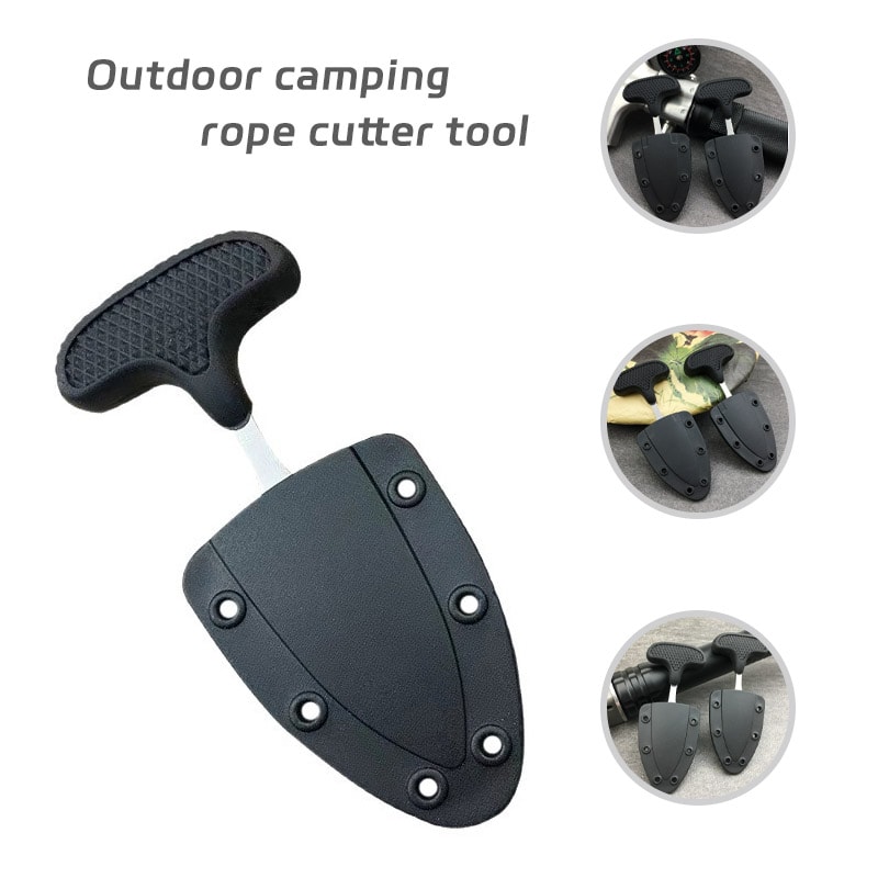 Portable Camping Necklace Knife Mini EDC Survival Tool for Outdoor Adventures