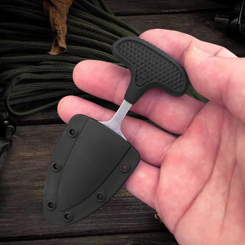 Portable Camping Necklace Knife Mini EDC Survival Tool for Outdoor Adventures