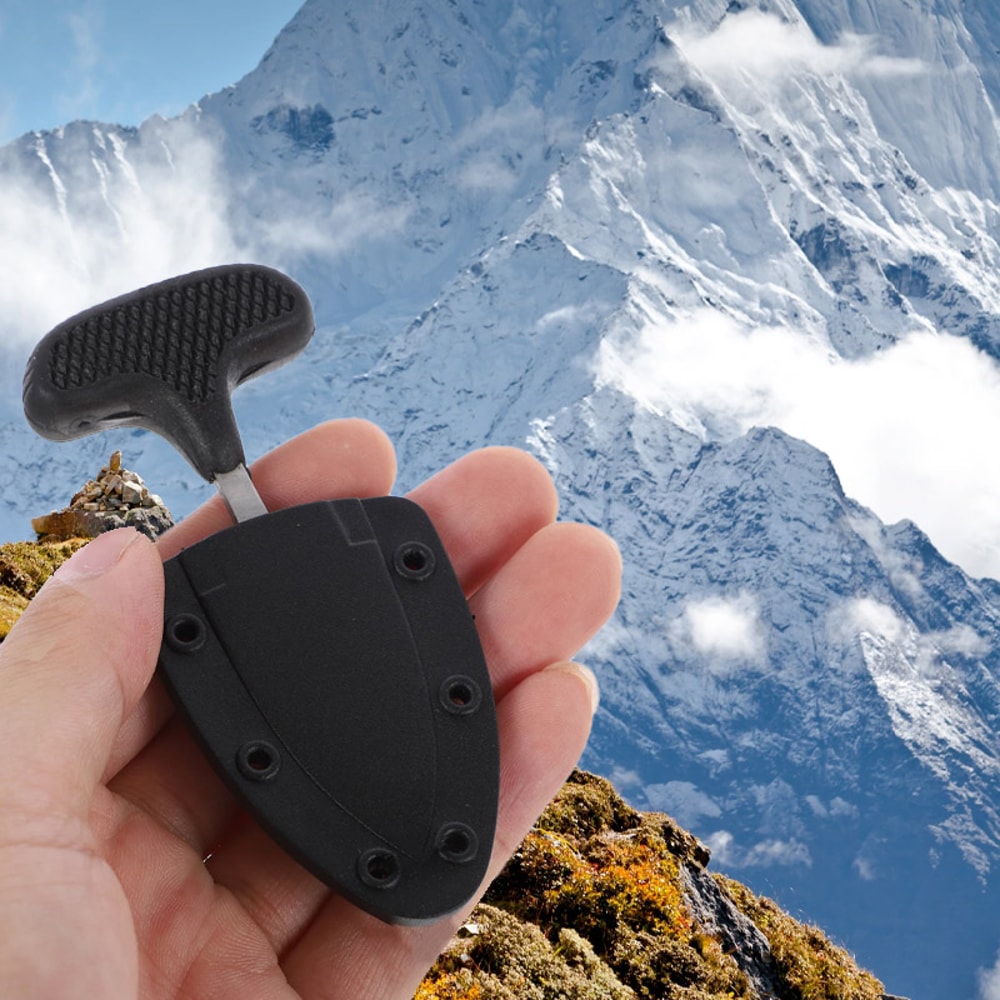 Portable Camping Necklace Knife Mini EDC Survival Tool for Outdoor Adventures