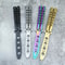 Butterfly Knife Trainer Foldable Safe Practice Balisong For Skills Training Cosplay 1
