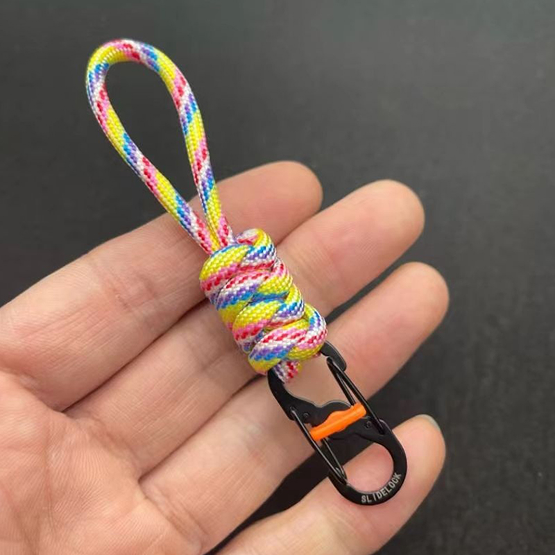 SecureLock Anti Theft Keychain Locking Carabiner Clip For Outdoor Gear Travel 9