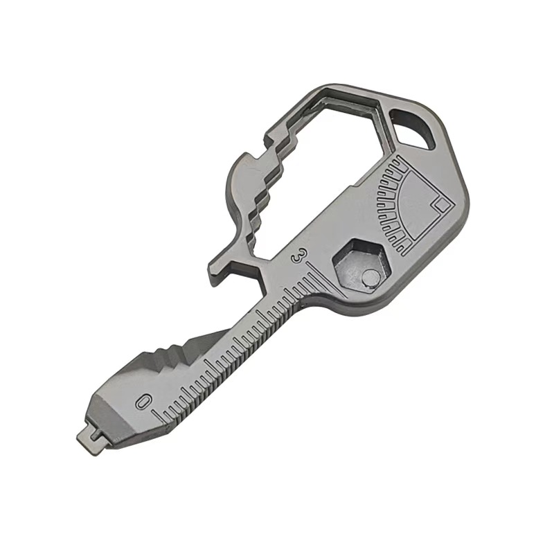 Keychain Multitool Stainless Steel EDC Pocket Repair Tool