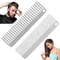 Titanium Pocket Comb Keychain Lightweight Portable Camping EDC Grooming Tool 2