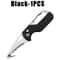 Portable Folding Knife Keychain Box Cutter Compact EDC Utility Knife For Camping And Everyday Use 6