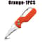 Portable Folding Knife Keychain Box Cutter Compact EDC Utility Knife for Camping and Everyday Use