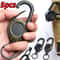 Heavy Duty Retractable Keychain With Carabiner Secure Tactical Key Holder 0