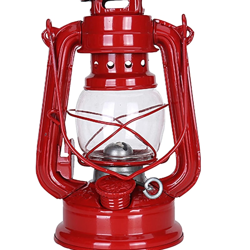 Vintage Kerosene Lantern Retro Metal Camping Oil Lantern For Outdoor Decor Emergency Lighting 4