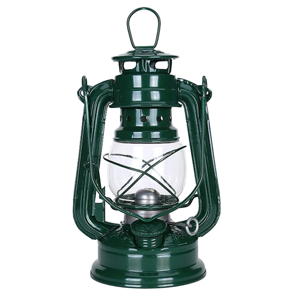 Vintage Kerosene Lantern Retro Metal Camping Oil Lantern For Outdoor Decor Emergency Lighting 6