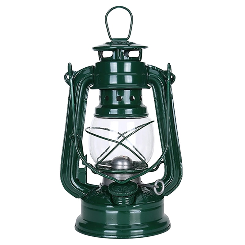 Vintage Kerosene Lantern Retro Metal Camping Oil Lantern For Outdoor Decor Emergency Lighting 6