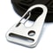 Heavy Duty Stainless Steel Carabiner Clip Belt Hook For Outdoor Gear EDC 0
