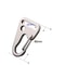Heavy Duty Stainless Steel Carabiner Clip Belt Hook For Outdoor Gear EDC 5