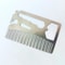 Stainless Steel Wallet Multitool Comb Card with Bottle Opener for Beard Grooming & Everyday Carry