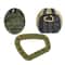 Tactical Carabiner Clip Set Durable Plastic Keychain Gear Hook For Camping Hiking EDC 5