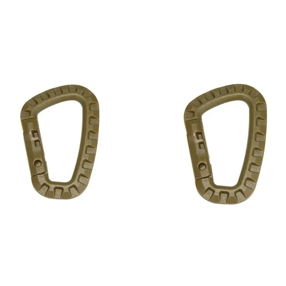 Tactical Carabiner Clip Set Durable Plastic Keychain Gear Hook For Camping Hiking EDC 6