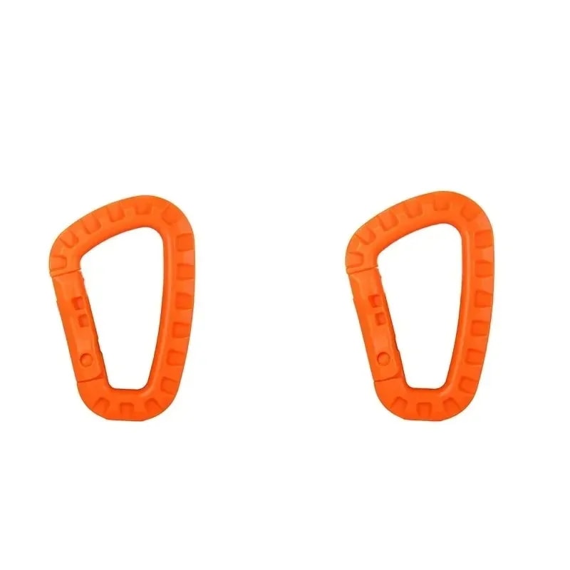 Tactical Carabiner Clip Set Durable Plastic Keychain Gear Hook For Camping Hiking EDC 8