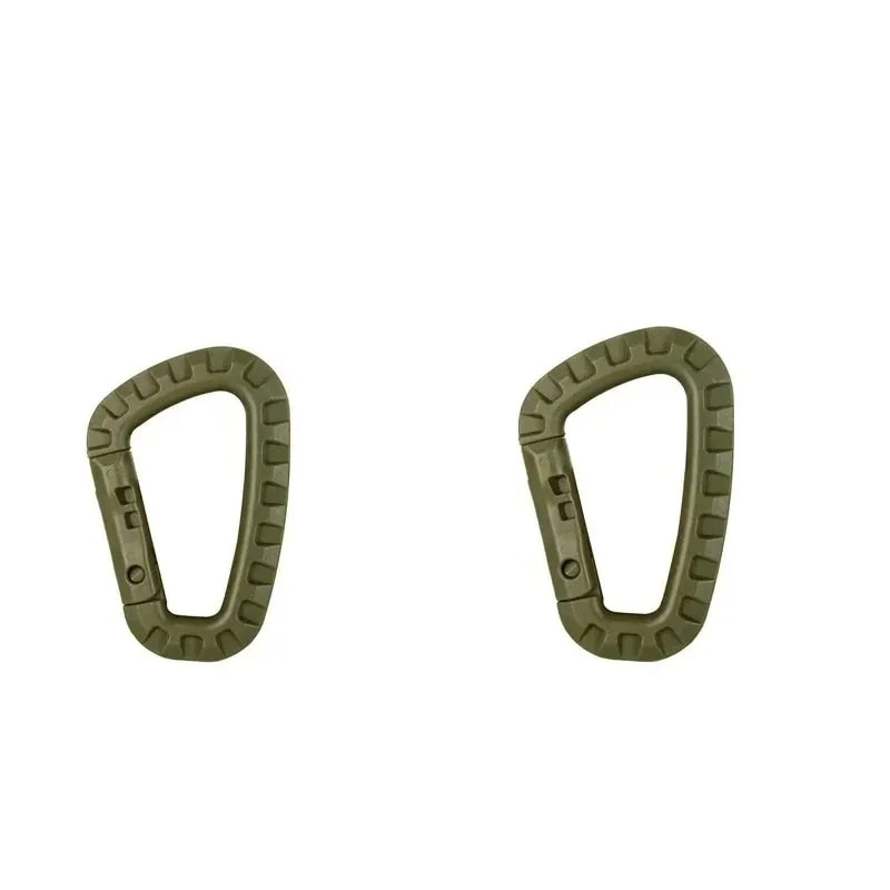 Tactical Carabiner Clip Set Durable Plastic Keychain Gear Hook For Camping Hiking EDC 9