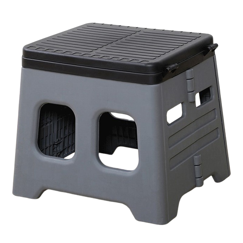 Portable Camping Toilet Foldable Travel Toilet With Lid Compact Outdoor Emergency Toilet 4